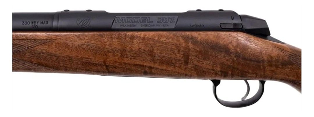 Weatherby 3WASD25RWR6B 307 Adventure SD 25 WBY RPM 3+1 24in +2in Graphite B view 5