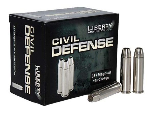 Liberty Ammunition LACD357030 Civil Defense 357 Mag 50gr Lead Free Fragment view 3