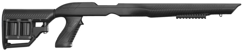 Adaptive Tactical 1081039 Tac-Hammer RM4 Black Synthetic, Adjustable Stock