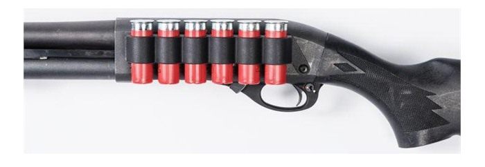 Tacstar 1081210 SideSaddle Slimline Mossberg 500/590 12 Gauge 6rds Black Po view 3