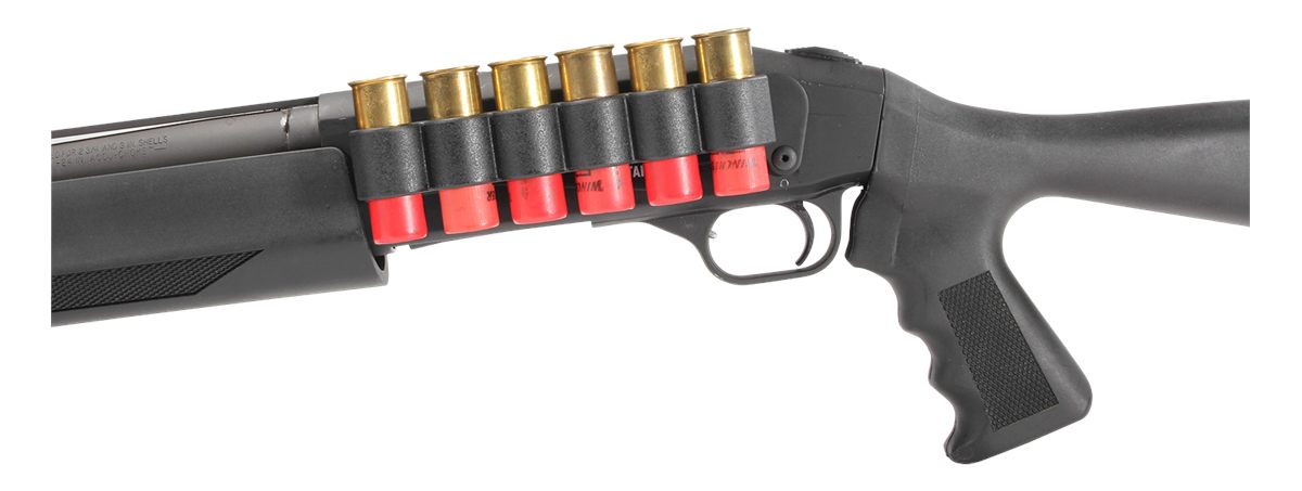 TacStar Industries 1081212 Slimline Sidesaddle, Mossberg 930, 6,Black