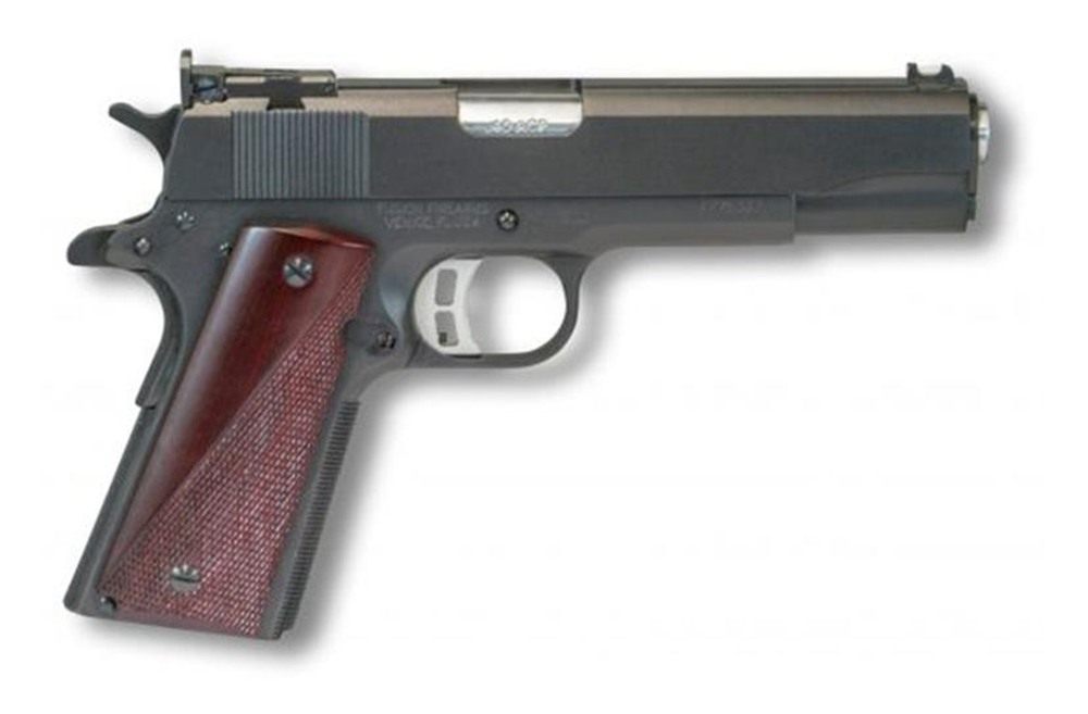 Fusion Firearms Freedom Series 1911 Gold Handgun 9mm Luger 8rd Magazine 5in