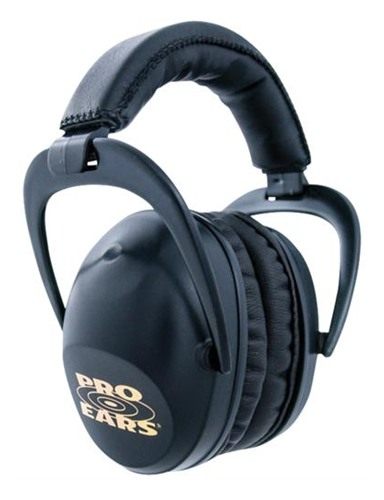 Pro Ears Ultra Sleek Passive Hearing Muffs, Superior Comfort for Long Gun U view 2