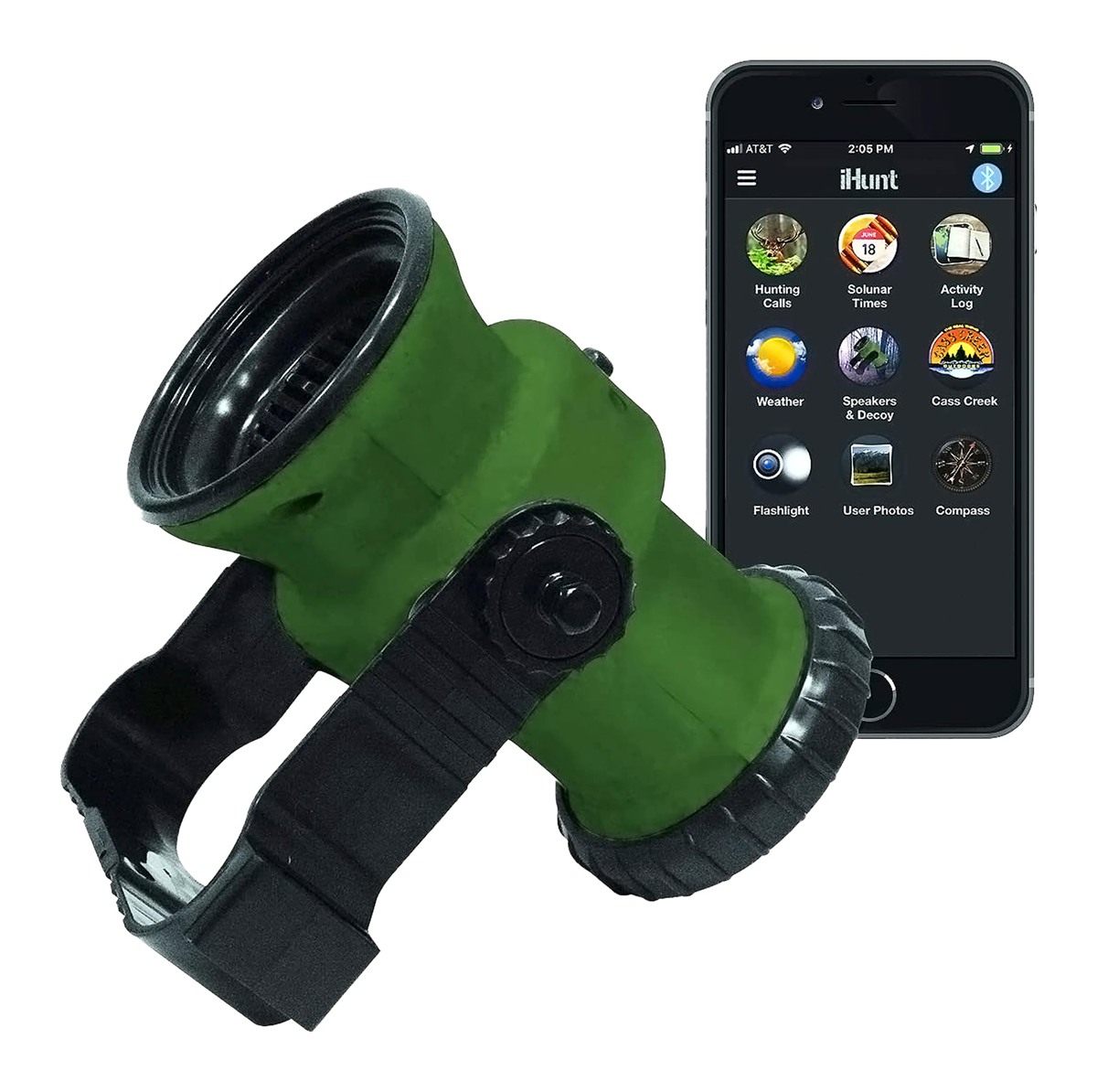 IHunt Ultimate Electronic Game Call and Bluetooth Speaker Combo, EDIHGC, Fr