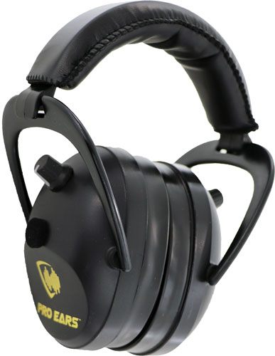 Pro Ears Gold II 26 Muffs, NRR 26, Military Grade Electronic Hearing with D view 2