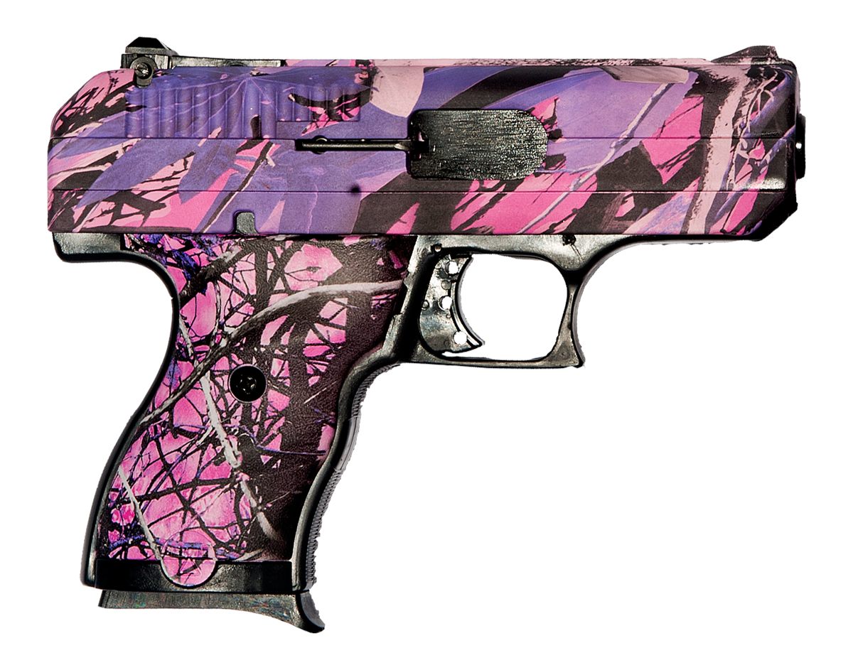 Hi Point CF380PI 380 ACP 8+1, 3.50in Black Steel Barrel, Hydro-Dipped Pink