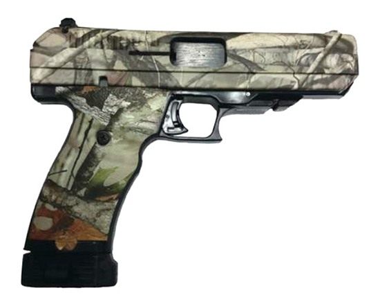 Hi-Point 34010WC JCP  40 S&W 10+1, 4.50" Black Steel Barrel, Hydro-Dipped Woodland Camo Serrated Steel Slide, Hydro-Dipped Woodland Camo Polymer Frame w/Picatinny Rail & Grip view 2