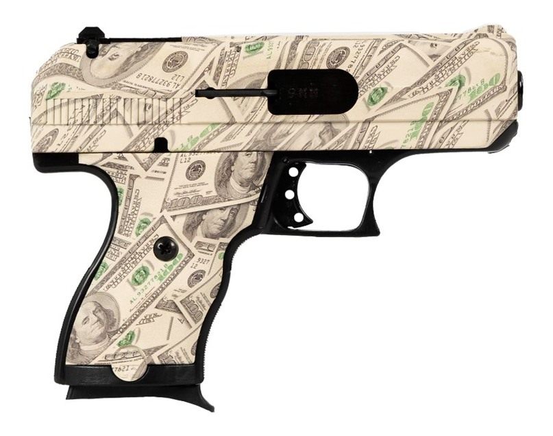Hi Point C-9 Money Handgun 9mm Luger 8rd Magazine 3.5in Barrel $100 Bill Pa