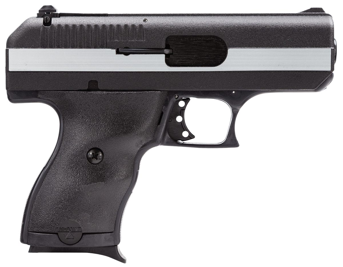 Hi Point CF380HCT1 380 ACP 8+1, 3.50in Black Steel Barrel, Serrated Slide