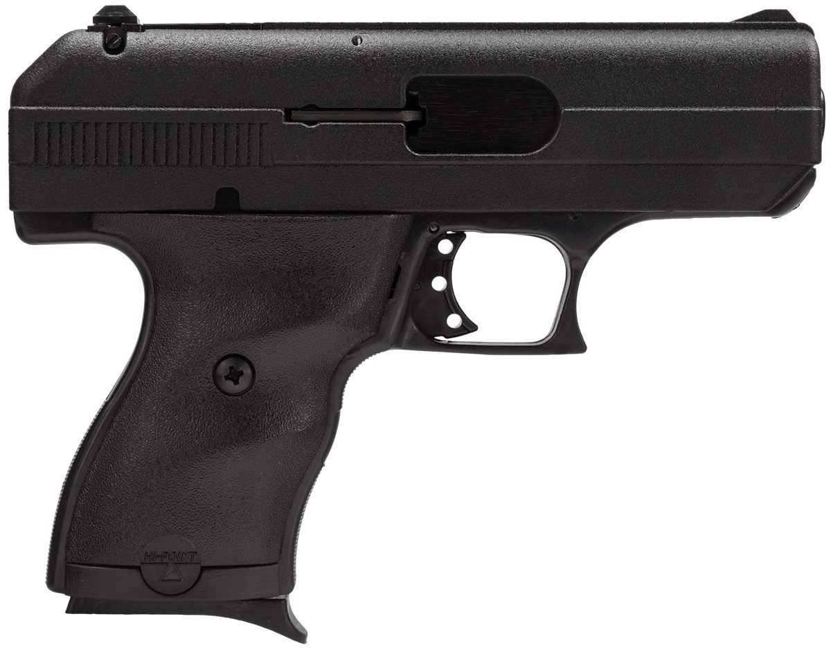 MKS Supply Hi-Point 00916 C9 9mm Luger 8+1, 3.50in Black Steel Barrel, Powd