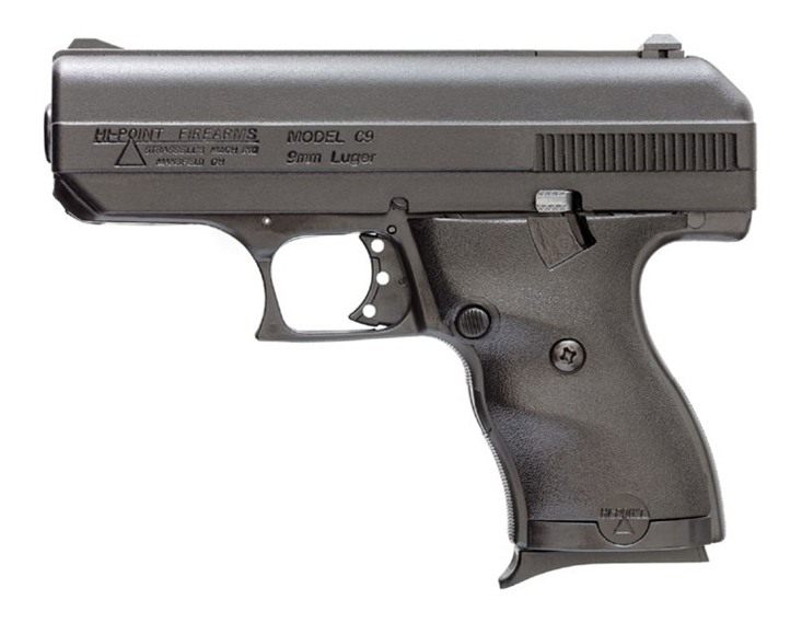MKS Supply Hi-Point 00916 C9 9mm Luger 8+1, 3.50in Black Steel Barrel, Powd view 3