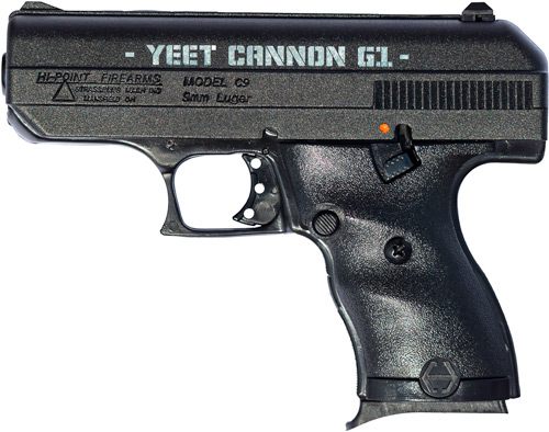 Hi Point 916G1YC YC9 Gen1 9mm Luger 8+1 3.50in Black Steel Barrel, Serrated view 2