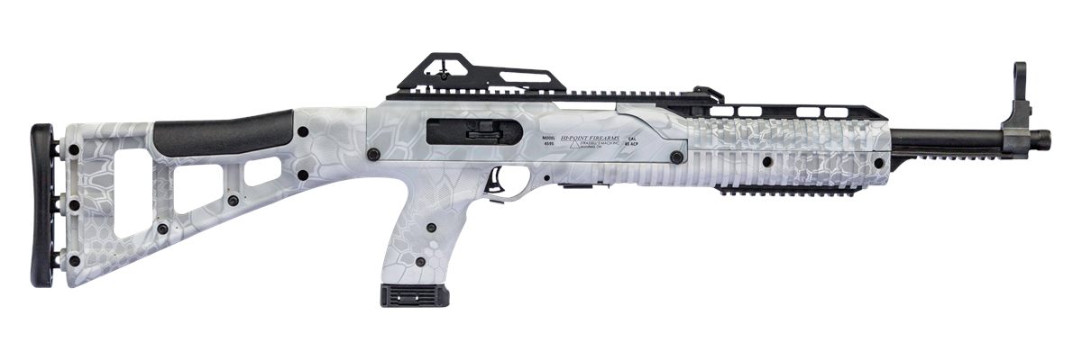 Hi Point 4595TSKRYP Carbine 45 ACP 17.50in 9+1 Kryptek Yeti Black All Weath