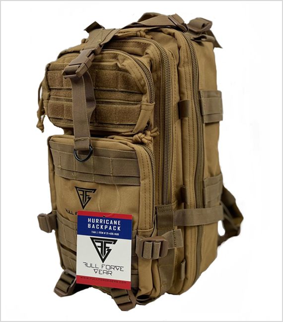 Full Forge Gear Hurricane TAC Backpack TN view 2