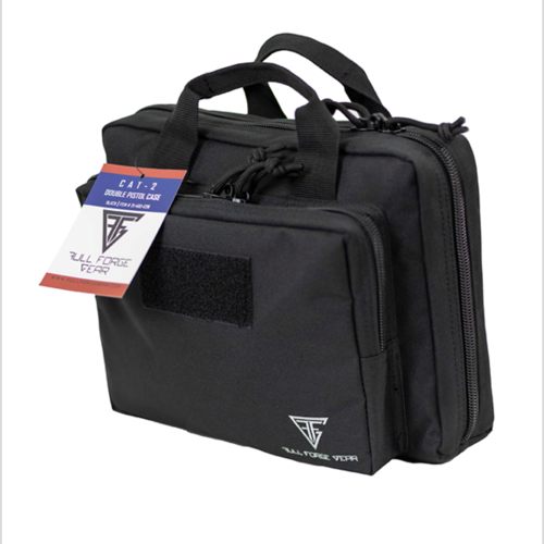 Full Forge Gear CAT2 DBL Pstl Case BLK view 2