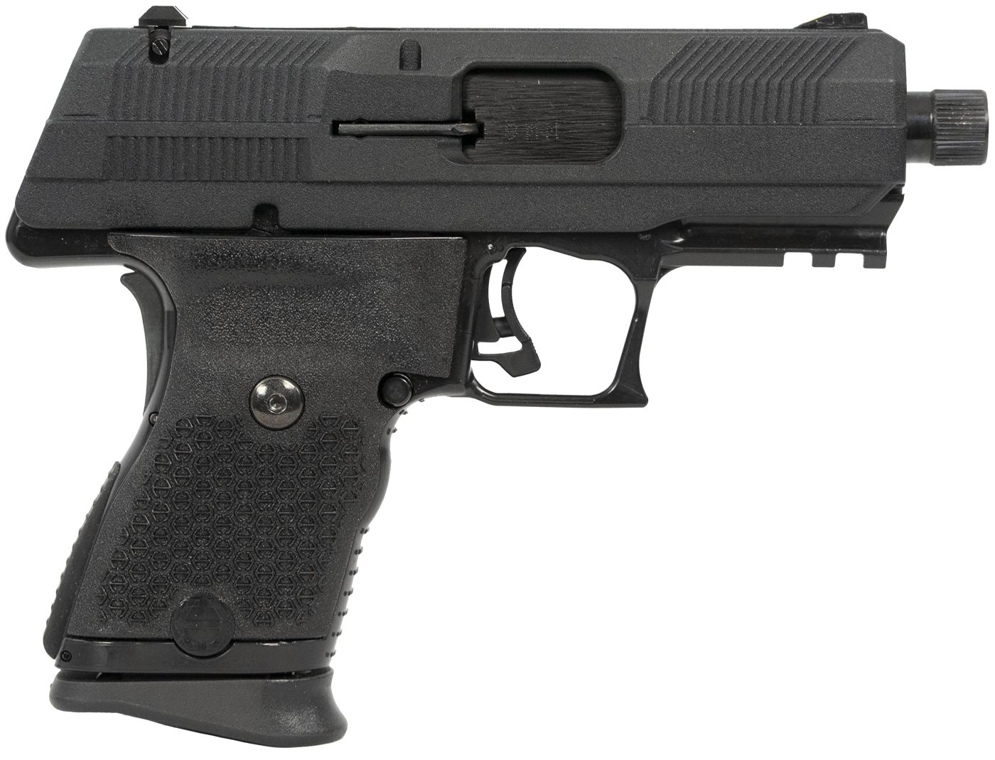 Hi Point YC9 9mm Luger 10+1 4.12in Black Steel Threaded Barrel, Styled/Serr
