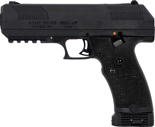 Hi Point JXP10NTB 10mm Auto 10+1 4.50in Black Steel Barrel, Powder Coated Y view 3