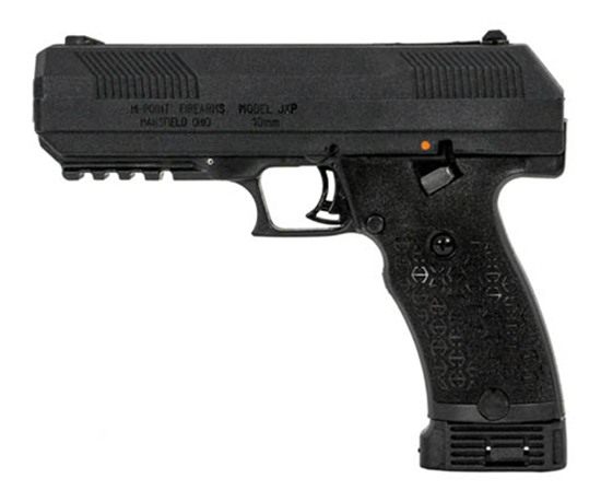 Hi Point JXP10NTB 10mm Auto 10+1 4.50in Black Steel Barrel, Powder Coated Y view 4