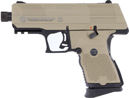 Hi Point Pistol YC9 9MM 10RD 3.93in FDE Slide Threaded view 2
