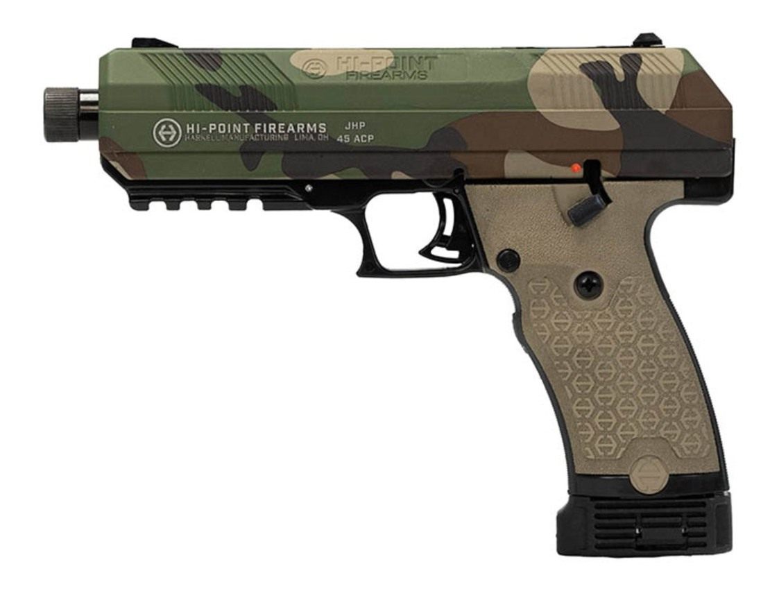Hi Point MKS Supply JH/P Gen2 M81 US Camo Handgun .45 Auto 9rd Magazine 4.5