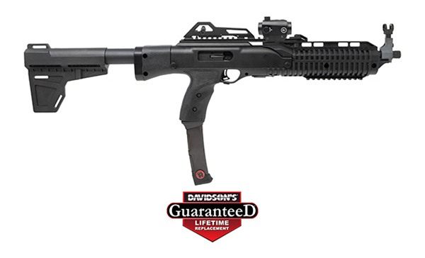 Hi Point Pistol 9MM 10RD 13.25 Threaded Brace CT RED DOT view 2