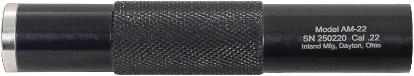 MKS Supply Inland AM-22 Direct Thread Suppressor - Rimfire Aluminum Black 1