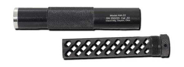 MKS Supply Inland AM-22 Direct Thread Suppressor - Rimfire Aluminum Black 1 view 3