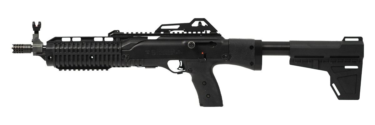 Hi Point 995PBRACE 1095P 9mm Luger 10+1 13.25in Black Threaded Barrel, Powd