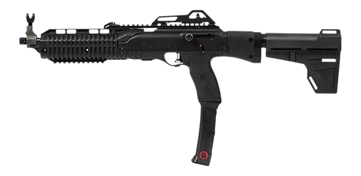Hi Point 995PBRACE 1095P 9mm Luger 10+1 13.25in Black Threaded Barrel, Powd view 2