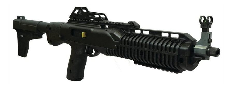 Hi Point 995PBRACE 1095P 9mm Luger 10+1 13.25in Black Threaded Barrel, Powd view 3