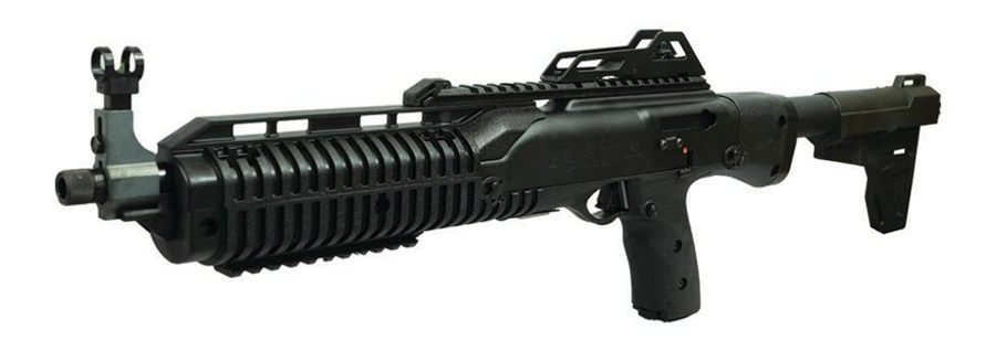 Hi Point 995PBRACE 1095P 9mm Luger 10+1 13.25in Black Threaded Barrel, Powd view 4
