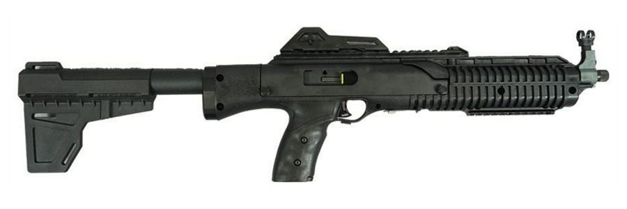 Hi Point 995PBRACE 1095P 9mm Luger 10+1 13.25in Black Threaded Barrel, Powd view 5