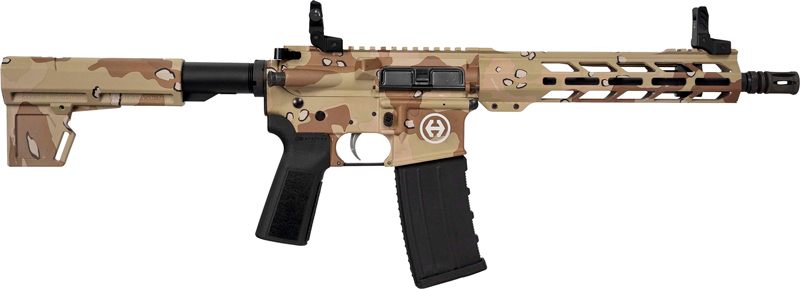 MKS Supply HI Point HP15P Chocolate Chip 5.56 Pistol 10.5in BBL, 9.5in MLOK view 2