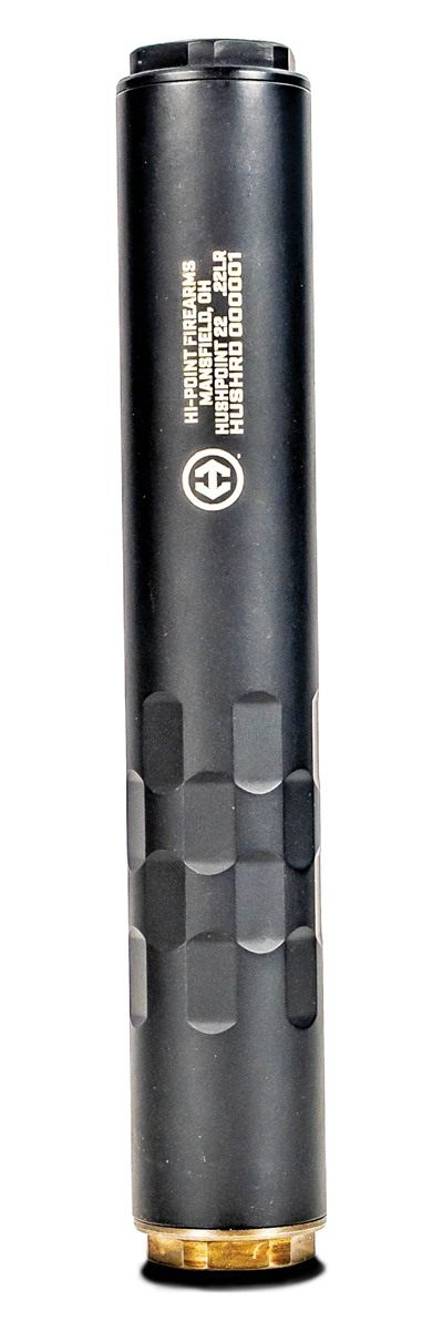 HI Point Firearms Hush-point .22 Rim-fire Suppressor, Monocore - Hard Anodi