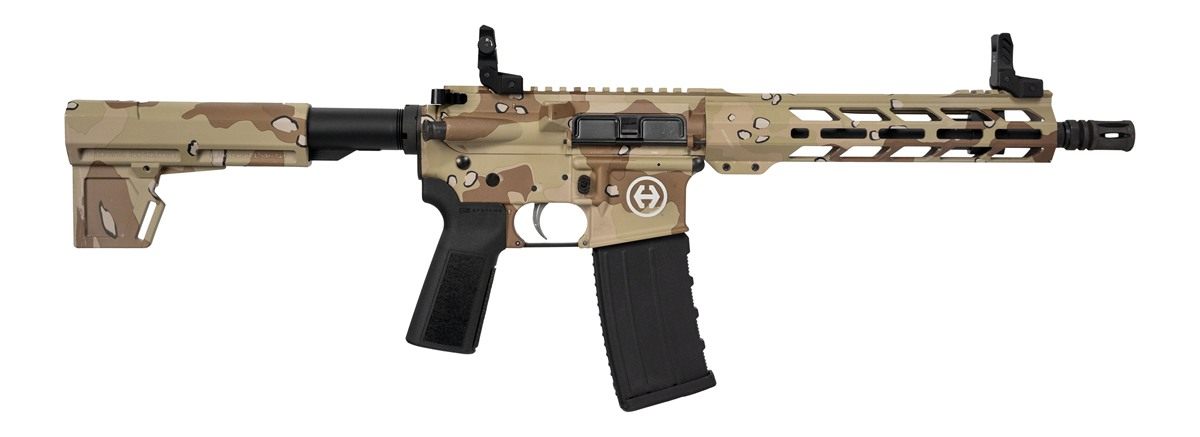 Hi Point HP15P 300BLK Chocolate Chip Pistol 10.5in BBL, 9.5in MLOK Blade/Br