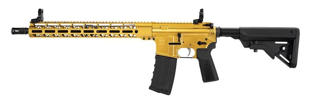 Hi Point HP15R-556GOLD 15R 5.56 Nato 30+1 16in Black Threaded Barrel, Gold view 2