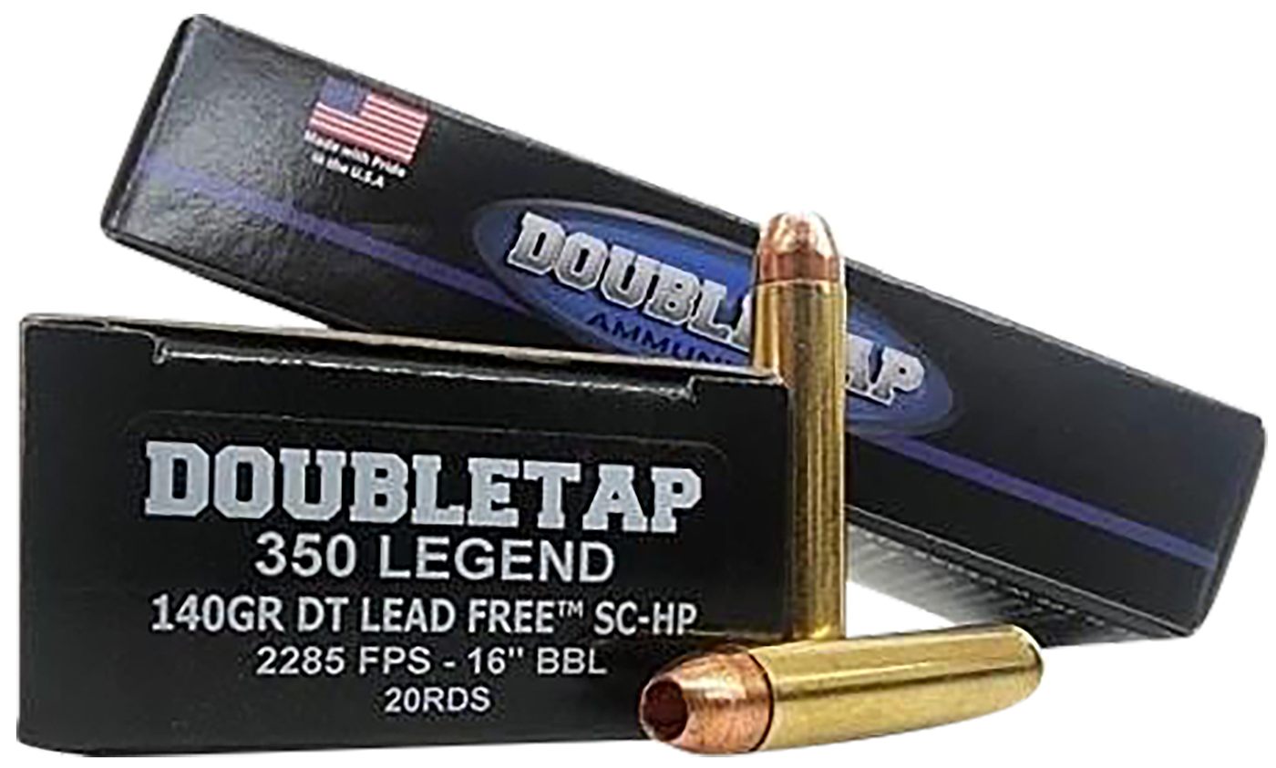 Doubletap Ammunition 350L140X 350 Legend 140gr DT Lead Free 20 Per Box/50 C