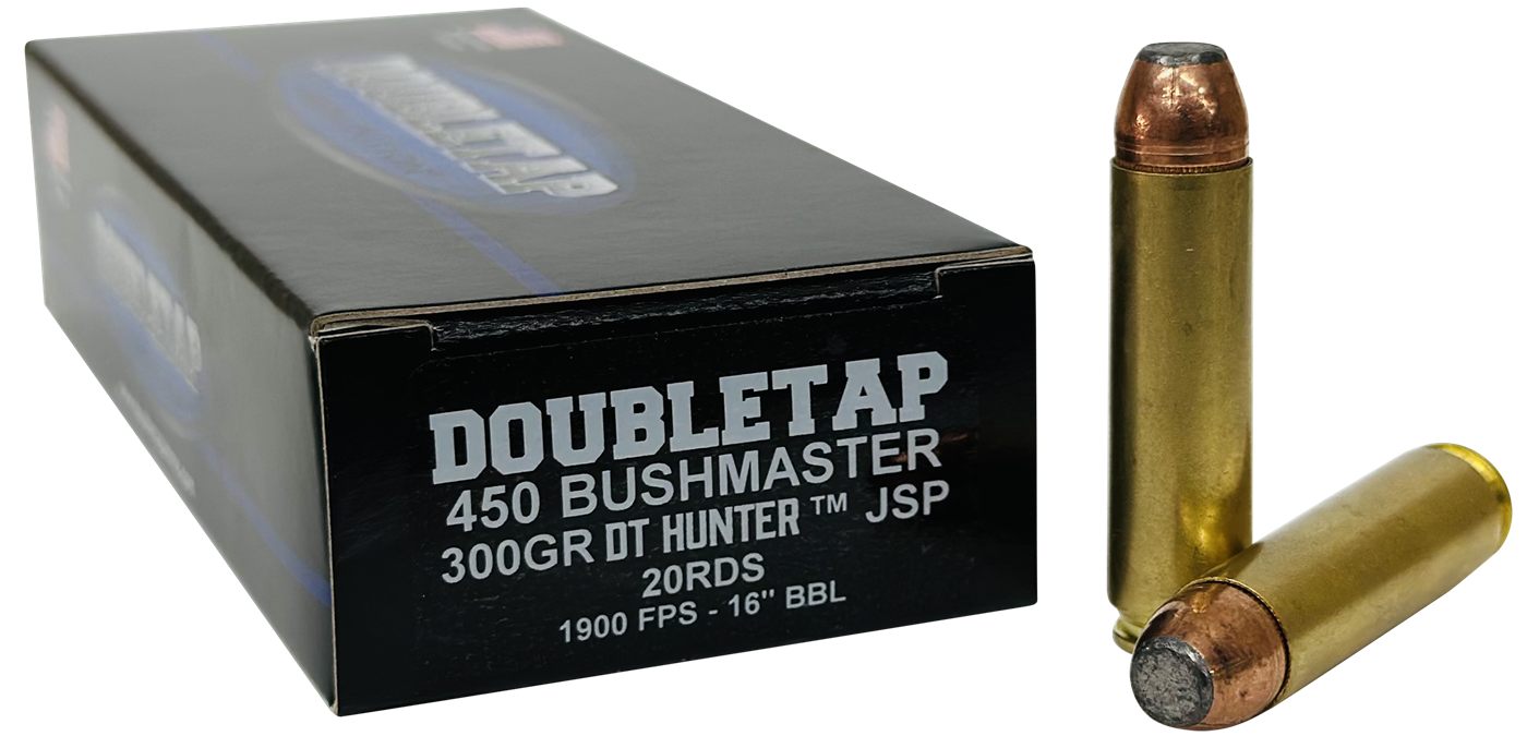 Doubletap Ammunition 450B300SP 450 Bushmaster 300gr Jacketed Soft Point 20