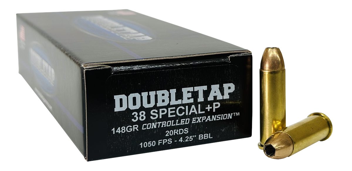 Doubletap Ammunition 38SP148CE 38 Special 148gr Controlled Expansion JHP 20