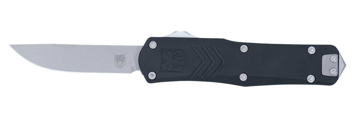 Cobra TEC Knives SBLKFSXGEN3DNS FS-X Gen III Small 2.75in OTF Drop Point Pl
