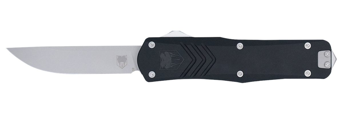 Cobra TEC Knives MBLKFSXGEN3DNS FS-X Gen III Medium 3in OTF Drop Point Plai