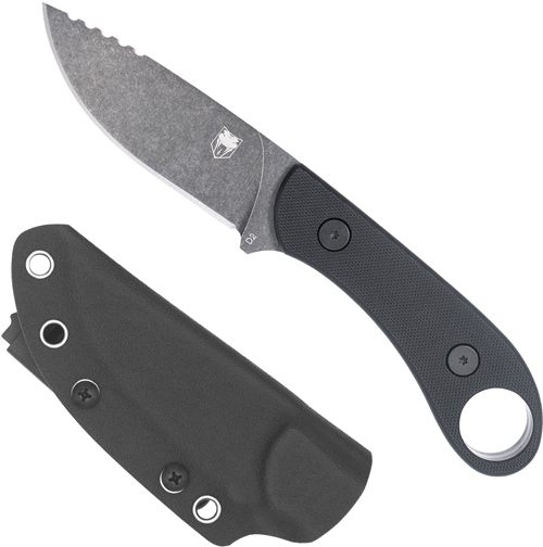 Cobratec Knives SD2DNSBLKGEN2 Skinner Gen II 3.50in Folding Plain Stonewash view 2