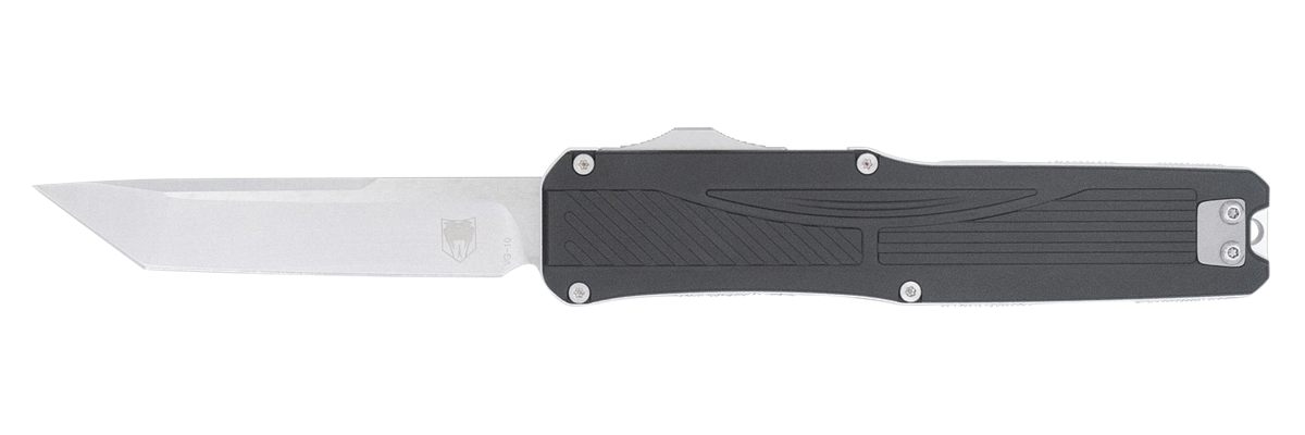 Cobra TEC Knives CTLGDBLKTNS Legend EDC 3.13in OTF Plain Stonewashed VG-10