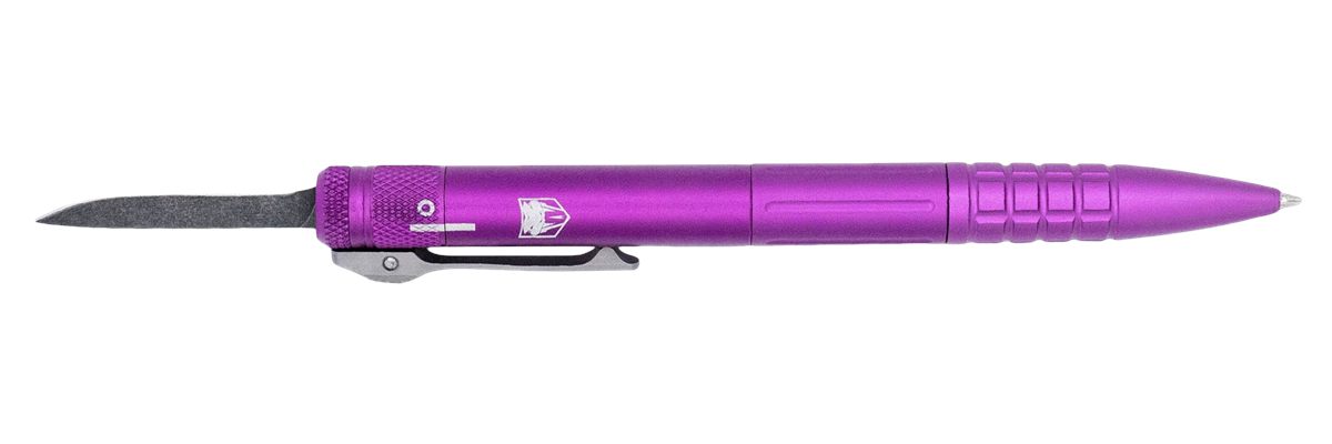 Cobra TEC Knives CNCOTFPPURGEN2 Tactical Pen Gen II Purple Aluminum D2 Stee