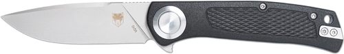 Cobratec Knives EDC Scout Button Lock 3.12in Black Stainless Steel