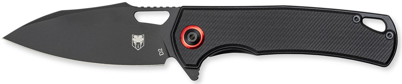 Cobratec Knives CTWOLVERINEG10 Wolverine 3.13in Folding Drop Point Plain Bl