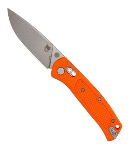 Cobratec Knives EDC Scout BAR Lock 3.12in Orange Stainless Steel