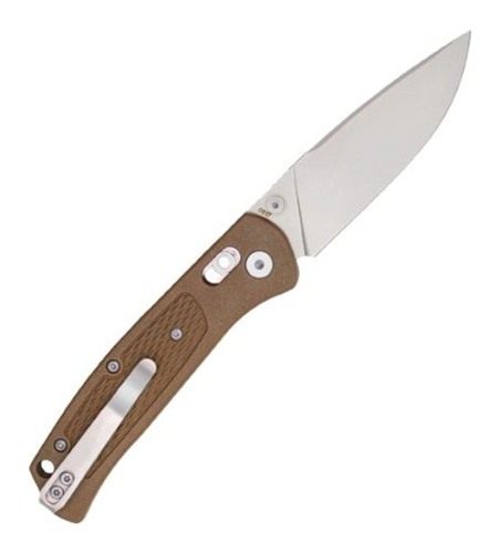 Cobratec Knives EDC Scout BAR Lock 3.12in Mocha Stainless Steel