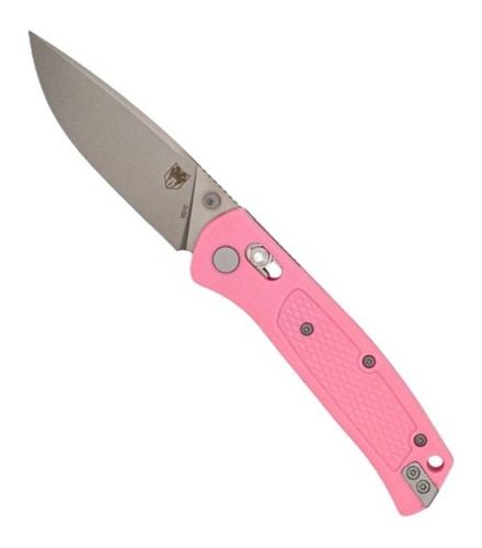 Cobratec Knives EDC Scout BAR Lock 3.12in Pink Stainless Steel