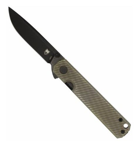 CobraTec Blackjack Folder 3in G-10 Titanium BRZ Scales